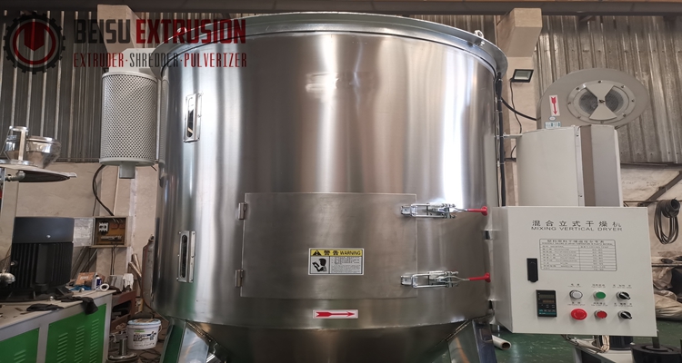 PE 7.5kw 5000kg/H Plastic Mixer Machine With Heating Device