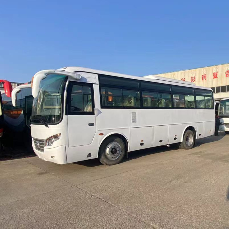 Manual Transmission 35 Seater Tour Coach Buses Leaf Spring Suspension Diesel Youtong