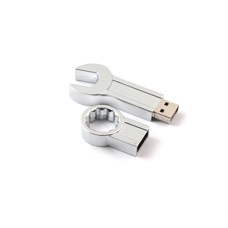 Spanner Shaped USB Flash Drive , 70MB/S 3.0 256GB 512GB 1TB Metal USB Stick