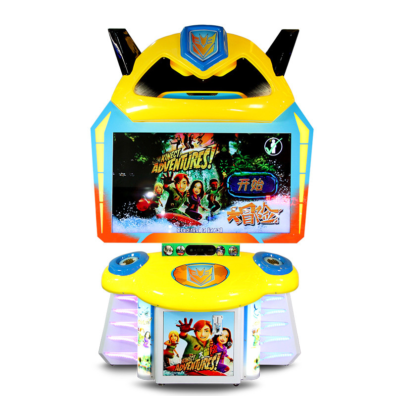 55 Lcd Kids Arcade Machine Trolltech Adventure Motion Sensing Video Game Equipment