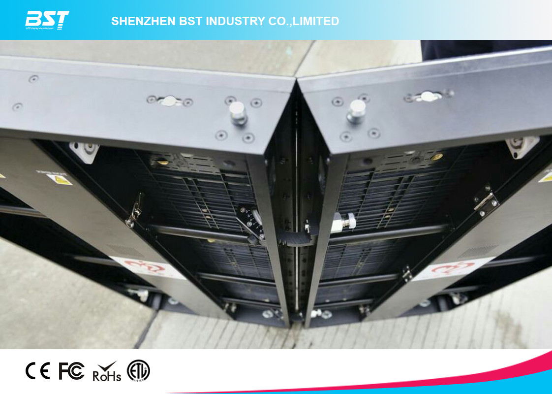 Flexible 1R1G1B 43264 dot/m2 60HZ P4.81mm Full Color Curve Large Led Display Screen