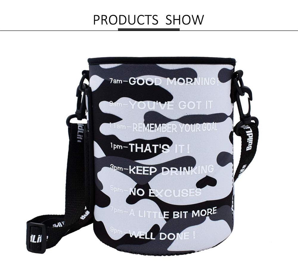 Camouflage Neoprene 1 Gallon Water Bottle Sleeve