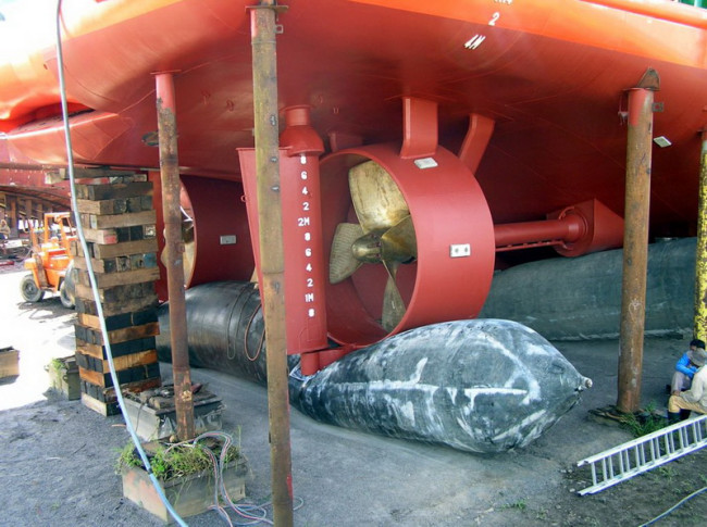 Anti High Pressure Inflatable Rubber Airbag Anti Aging Ship Underwater Air Bags