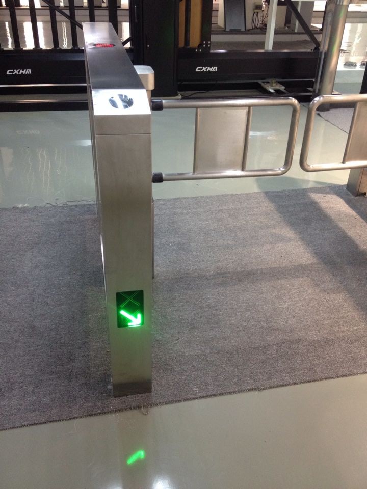 Passenger Access Safety Access Swing Barrier Gate With Reliable Safeguard