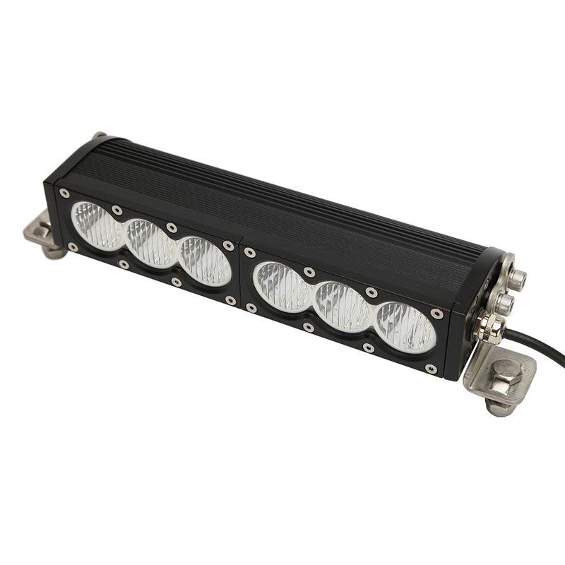 Wholesales single row offroad led light bar CREE LED PC lens HCB-L60SDC flood