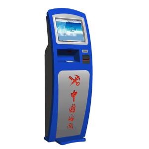Museum Touch Screen Self Service Ticketing Kiosk With QR Scanner