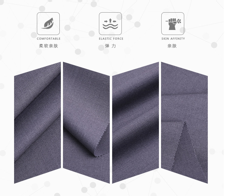 Twill 2/2 TR Suiting Fabric