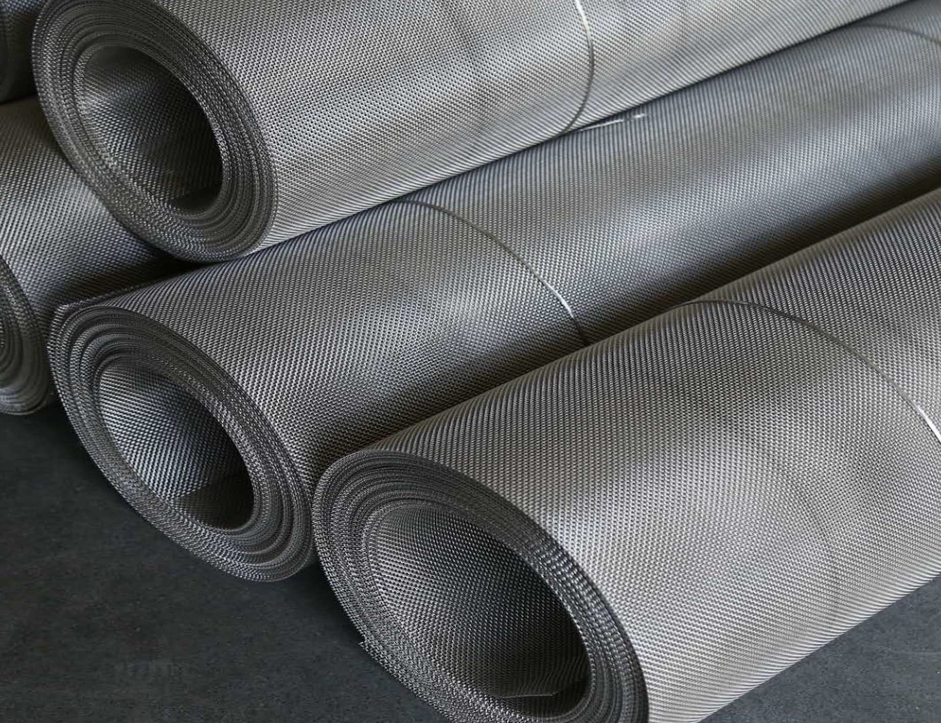 Dense Weave Screen 0.025mm 23.37mm Stainless Steel Screen Mesh Printing Industry