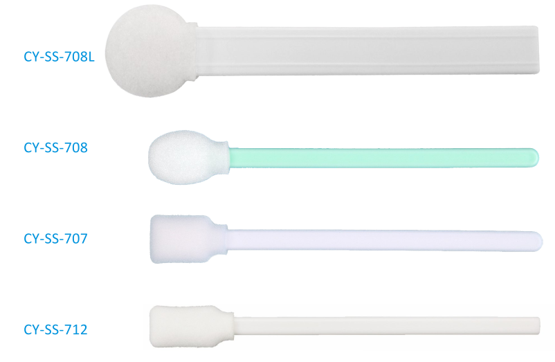 Clean Polyester Cotton TOC Swab