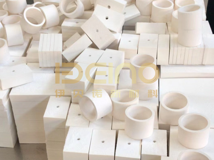 Ceramic Lining Pipe High Temperature Wear Resistant Ceramic Pipe Custom