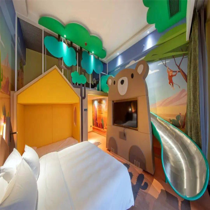 Family Rooms Entertainment Friendly Hotel Slide for Entertainment and Kids Club