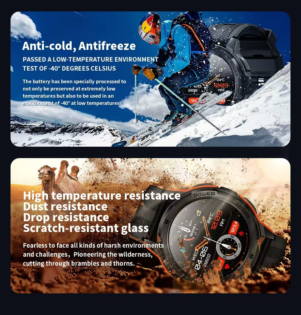 Custom Men Smart Watch C25 1ATM Waterproof And Dustproof Supports Sdk Api Project