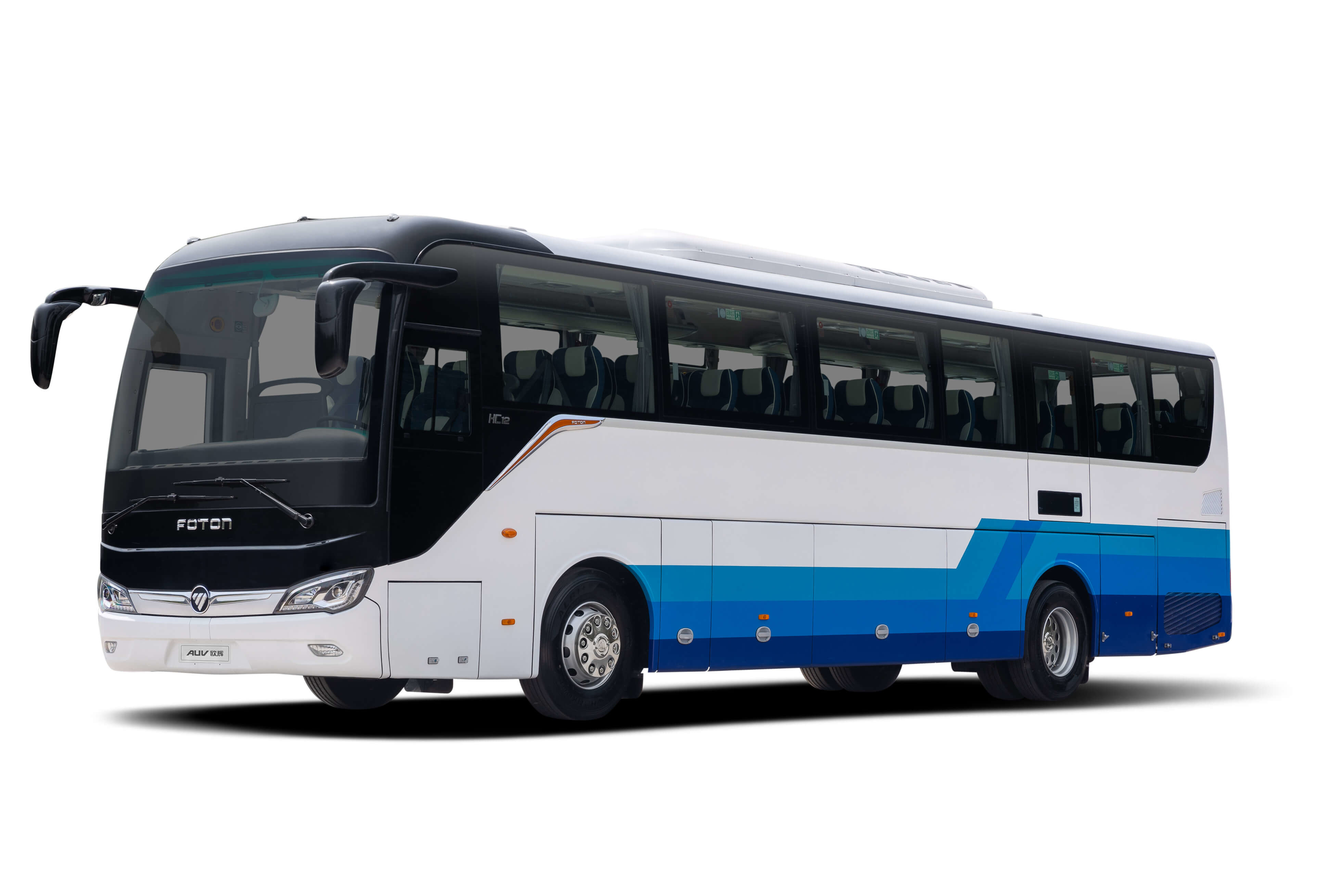 Foton Hydrogen Fuel Cell 50 Seat Bus Has A Range Of 450 Kilometers