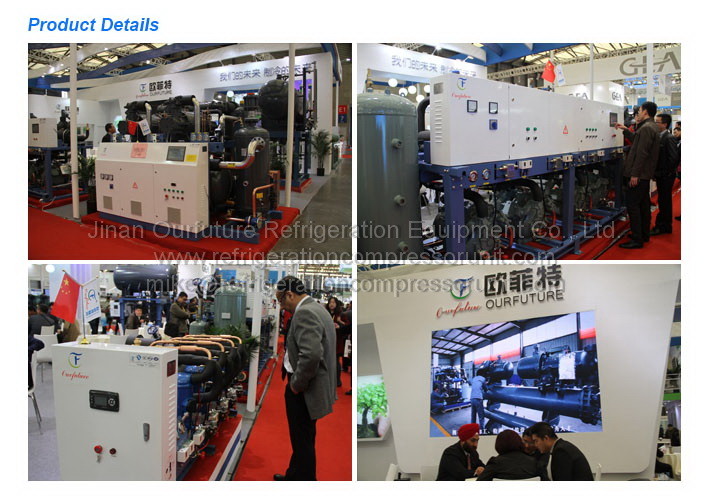 Seed Treatment Commercial Condensing Units Air Cooled 50hp*5 R404a