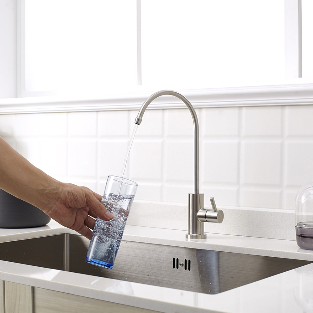 Kitchen Sink Reverse Osmosis Filter Drinking Water Purifier Steel 304/316 Material Faucet
