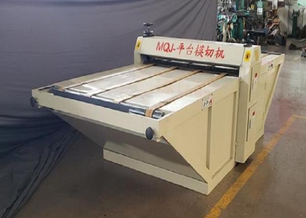Quality 15 Sheet / Min Corrugated Box Die Cutting Machine Cardboard Box Carton Cutting Machine for sale