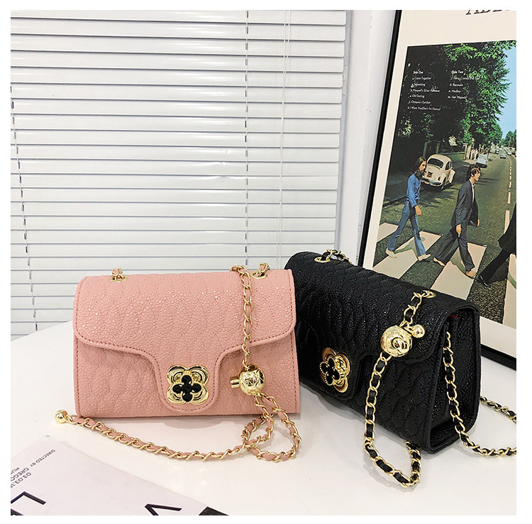 Women Bags Ling Designer Brand Chain Strap Female Handbags PU Crossbody Bag Large Purse