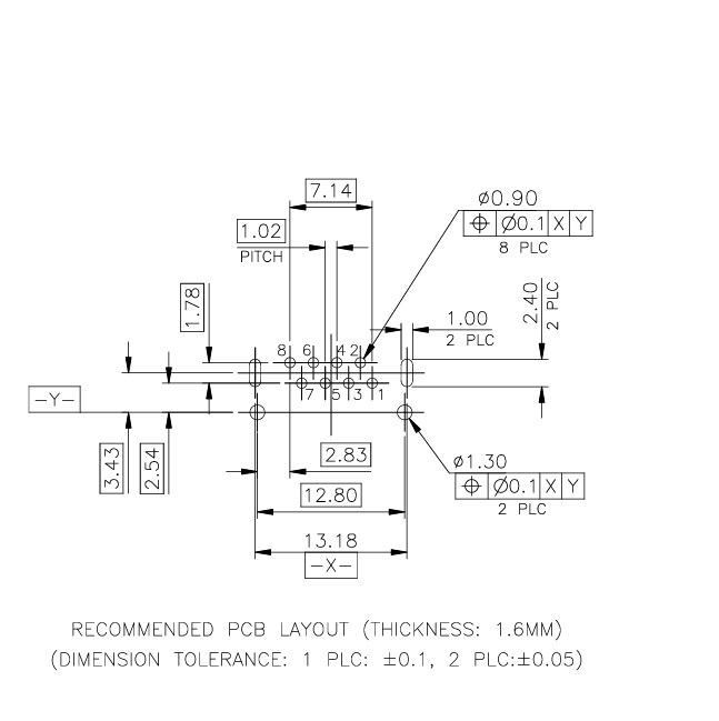 1734795-1 modular RJ45 connector