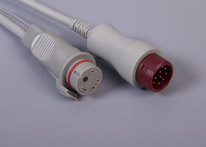 BD Transducer Mindray IBP Cable ISO13485 Copper PE IBP Adapter Cable