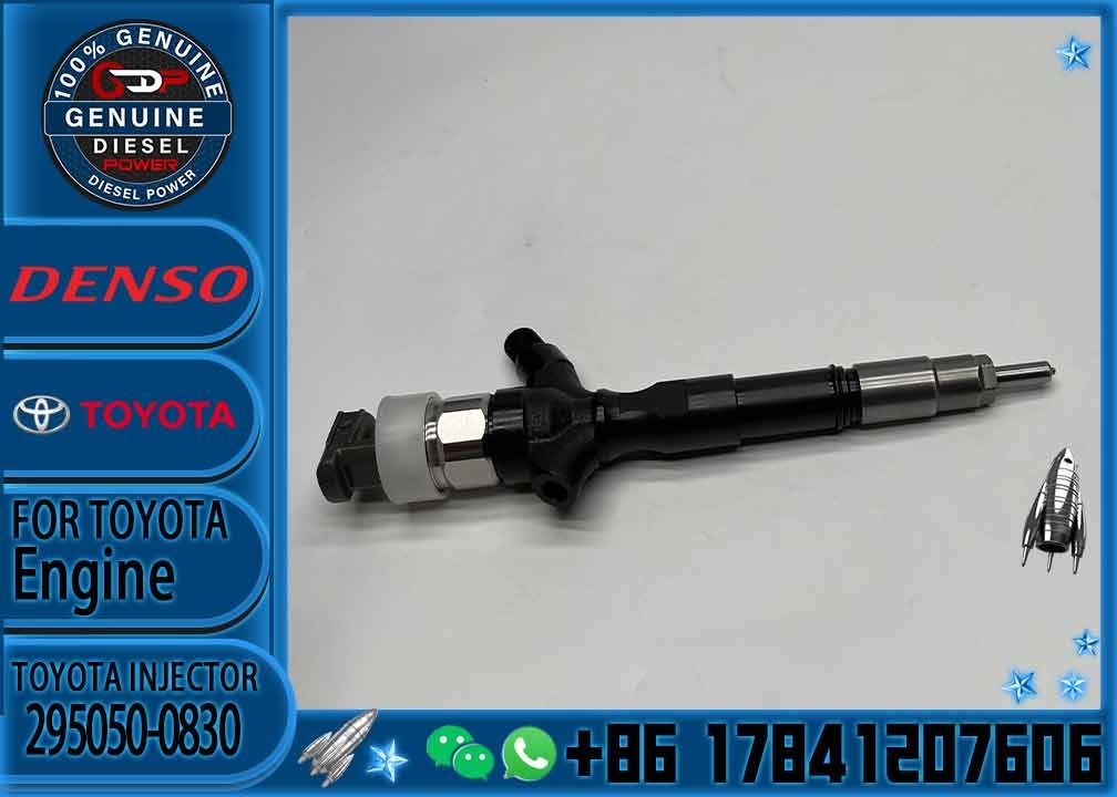 New Diesel Fuel Injector 295050-0830 For Toyota Dyna 1KD-FTV 23670-39395 23670-30390