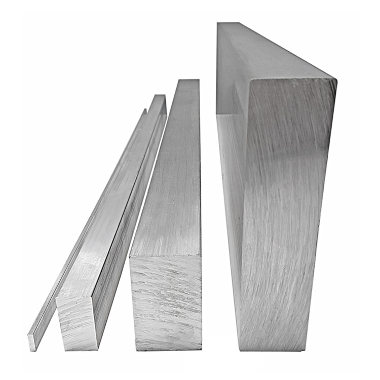 6063 Aluminium Alloy Profile Extruded Aluminum Flat Bar Rectangular Strip