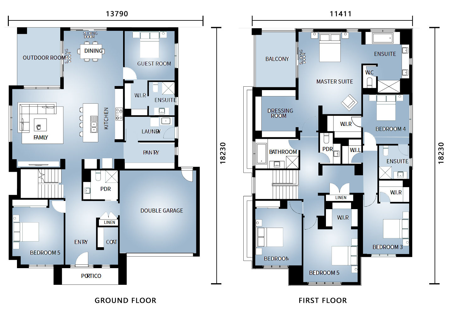 High Quality Ultra Modern Prefab Homes In Light Gauge Steel Frame Hosue Modular Home