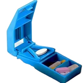 28 4 5 Pill Box Organizer 4 Times A Day Stackable AM PM Tablet Holder For Vitamin