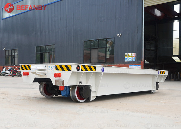 Factory Rail Transfer Battery Powered trolley