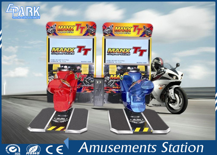 Cool TT Motor Arcade Racing Game Machine Coin Operated 750w