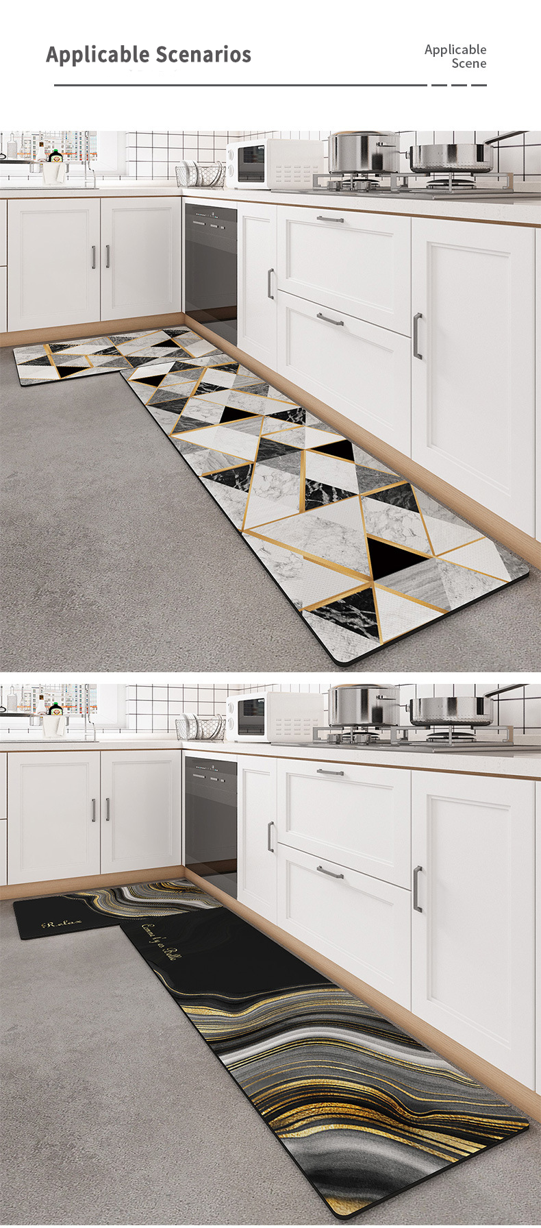 Soft Washable Living Room Carpet with Anti-Slip Function Stamp Duty Included