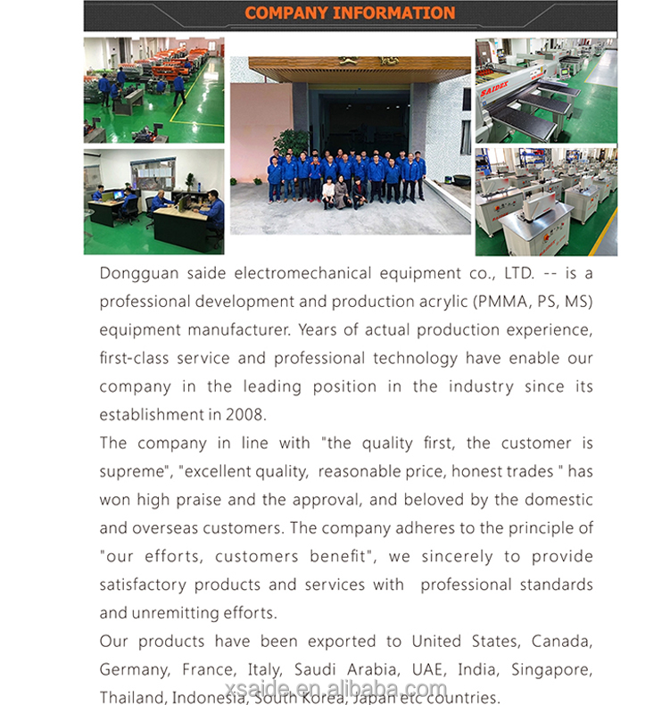 Trendy Anti-Drop Acrylic Plate Spindle Speed 9000Rpm V-45 Acrylic Pmma Chamfering Machine