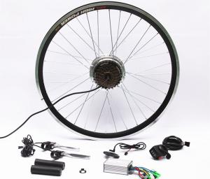 Buy cheap 7 Speed Rear Wheel Electric Bike Hub Motor Conversion Kit With Batteries product
