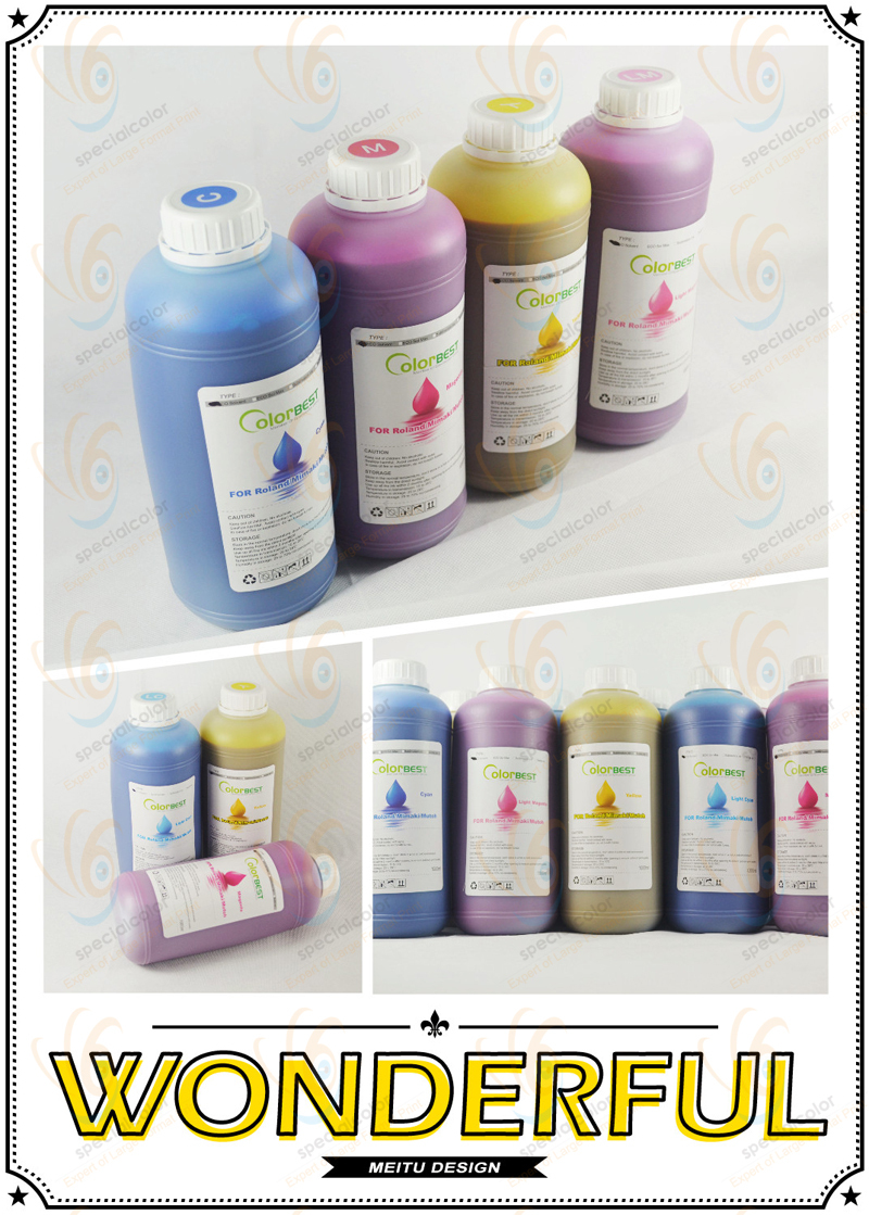 Eco max Ink in bottle for roland RA640.RF640.XF640.1000ml