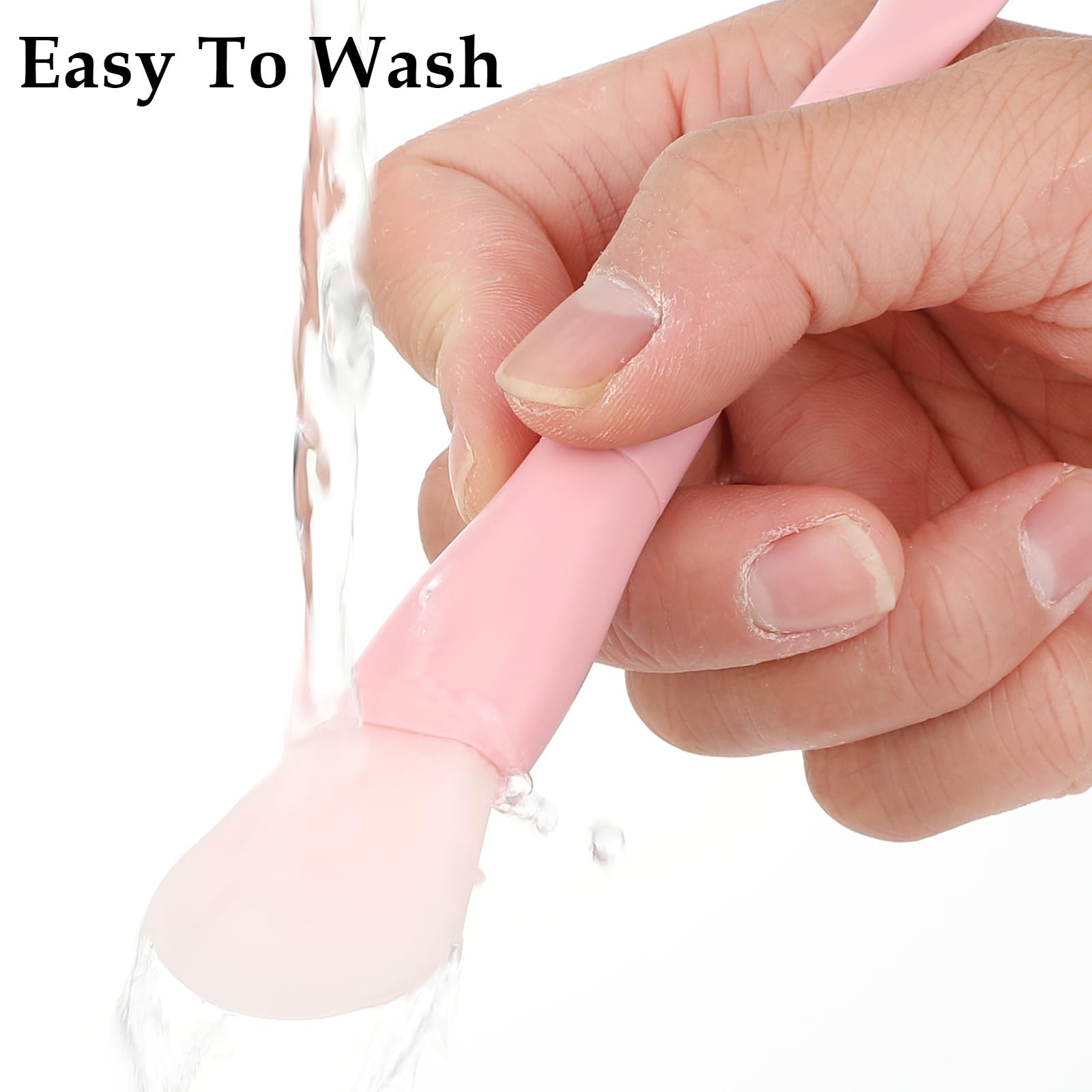 OEM Silicone Face Mask Brushes Mud Mask Applicator Brush For BB CC Cream Body Lotion