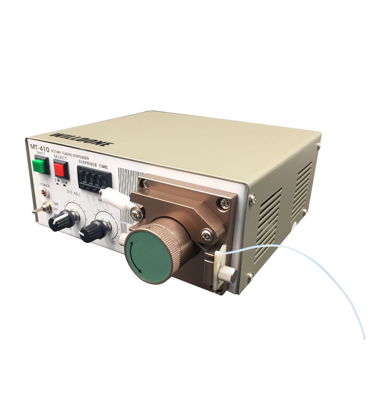 Silver Color MT-410 Electric Automatic Glue Dispensing Machine 30VA Power Supply