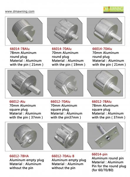 Awning Aluminum Roller Blind Kits Tube Plug Roman Blind Kit Argos Square Tube Plug