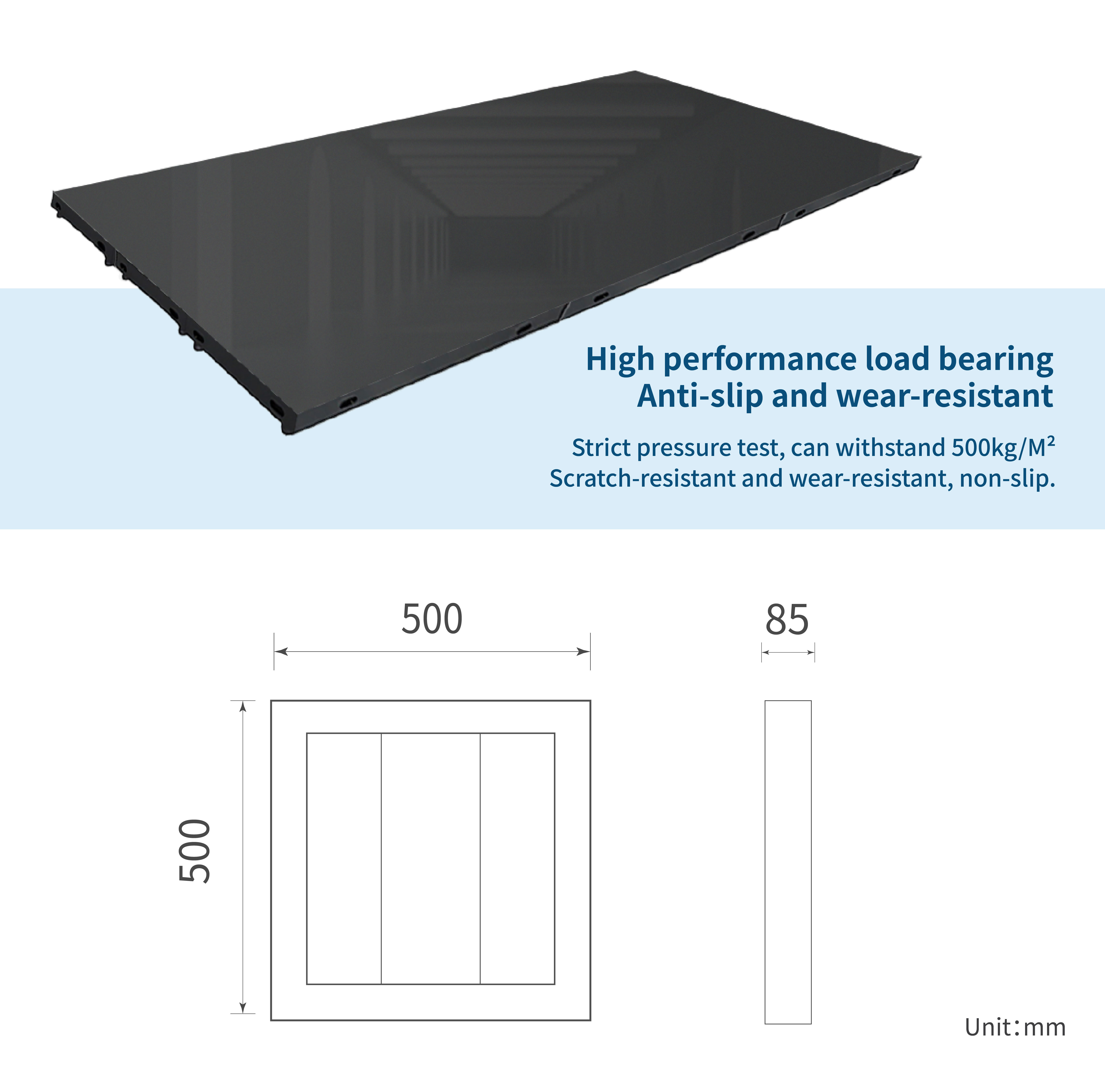 P3.91 Led Floor Panel Led Stage Floor Disco Floor with Hard Glass Can Waterproof