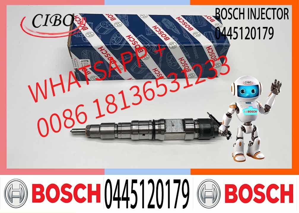 High Quality New Diesel Fuel Injector 0445120179 Common Rail Fuel Injection Nozzle 3005 555 C91