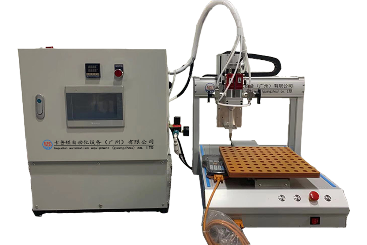 Benchtop Two Components Potting Machine with Mixing and Video Inspection
