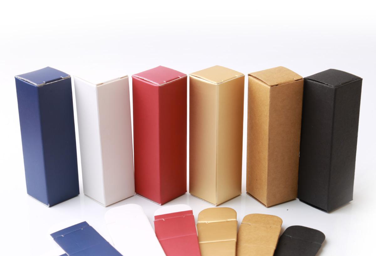 Custom luxury design logo paper cosmetics lipstick lip gloss tube packaging box private label