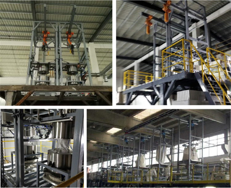 Corn Grain Big Bag Unloader For Sale Bulk Bag Unloader System Stations