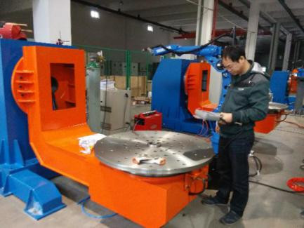 Pressure Rotary Welding Positioner For Pipe Small Workpiece Customized