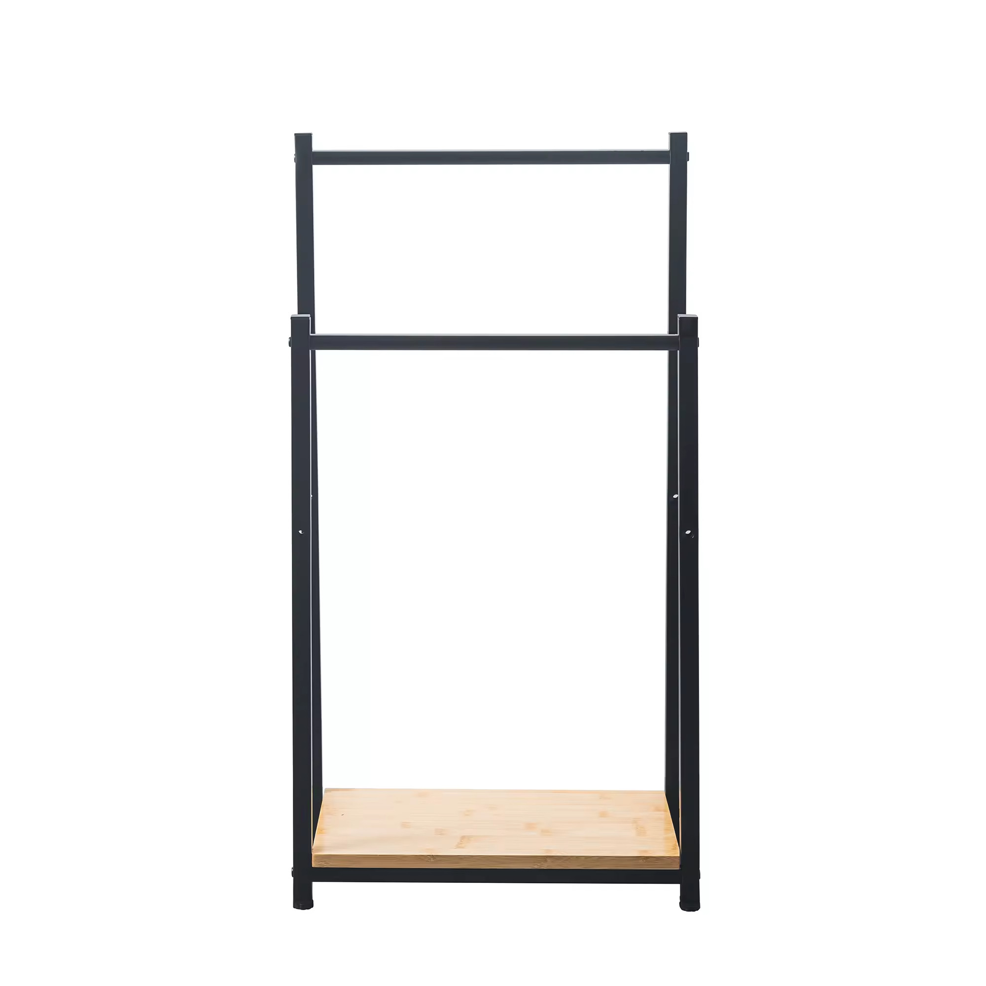 Removable Standing Household Bathroom Metal FOLDABLE Compact Free Standing Towel Rack