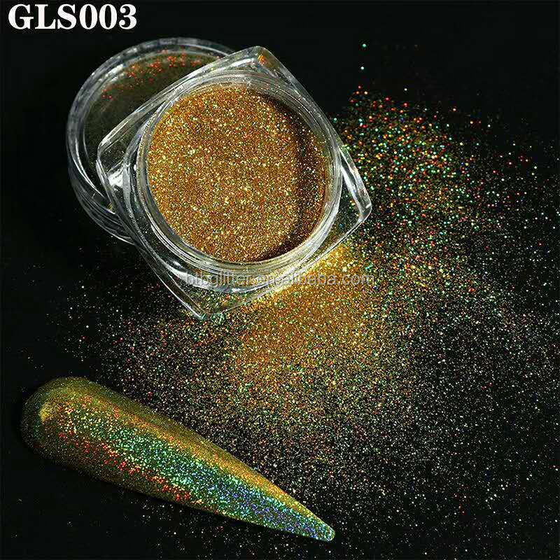 1KG Holographic Cosmetic Polyester Chunky Glitter Bulk in 365 Colors for Best Seller