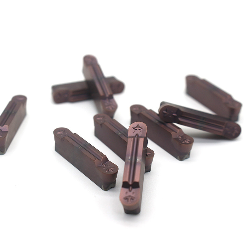 Face Tungsten Parting Carbide Grooving Insert MRMN500 For Cnc Cutter
