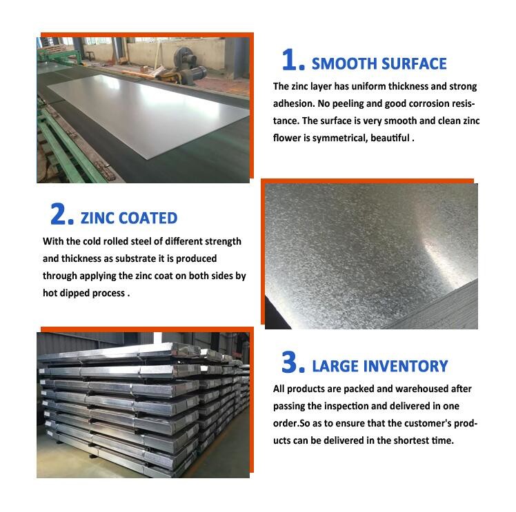 Electro Galvanized Steel Sheet Cold Roll Galvanized Steel Plates