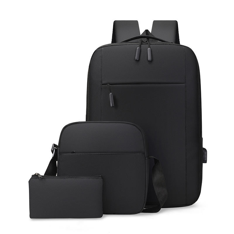 BSCI Backpack Sets 3 In 1 Fashion Oxford Three Piece Casual Backpack