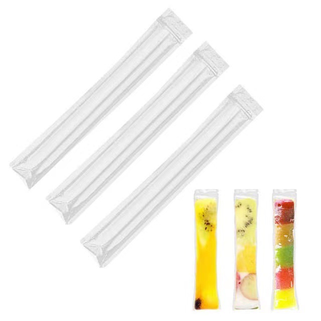 Customized Size Ice Cream Plastic Packaging Bag for Popsicles Free Design