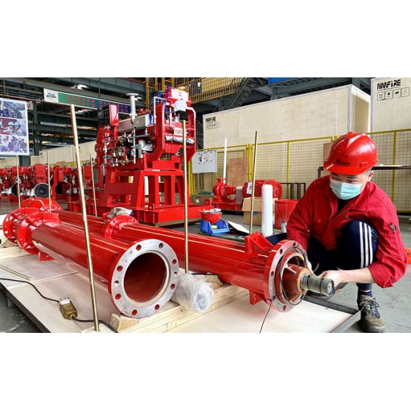 1000GPM@185PSI Skid Mounted Fire Pump NFPA20 Standard For Oil Terminals