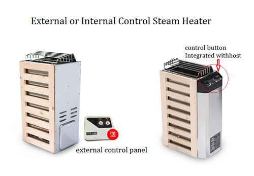 Weight 8.5kg Electric Sauna Heater , Dry Sauna Heater Size 330*198*468mm